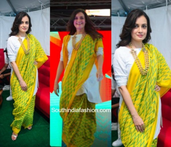 Dia Mirza ShowStopper for Myntra Fashion Show At Times Square 1