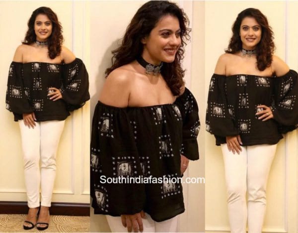 Kajol in Masaba Gupta at VIP2 Promotions