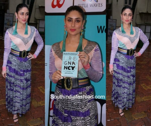 Kareena Kapoor in Missoni at a book launch