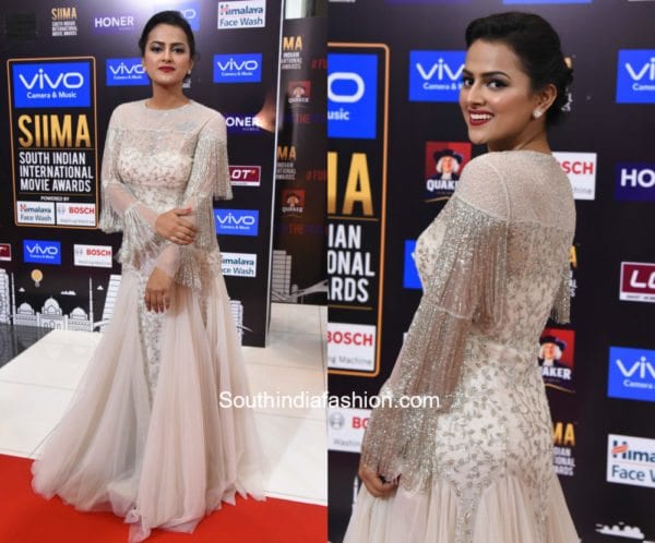 Shraddha Srinath in Shriya Som at SIIMA Awards 2017