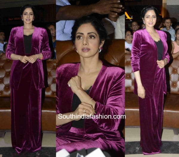 Sridevi Kapoor in Cactus the brand for Mom Screening