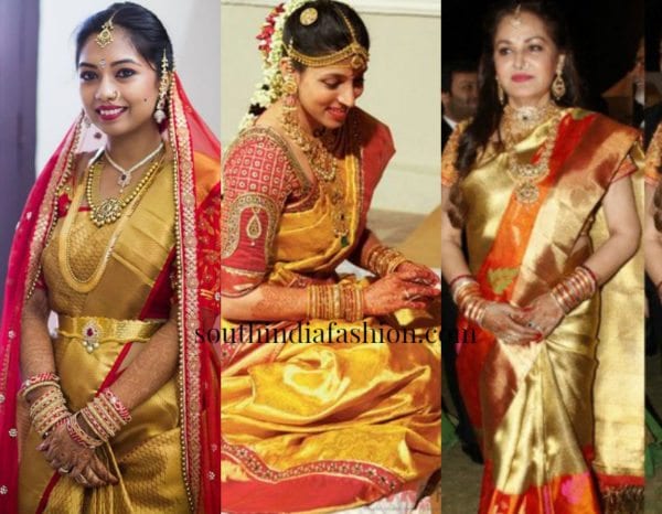 Bridal Kanjeevaram Saree Combos 