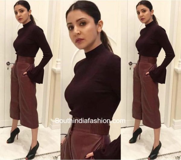 Anushka Sharma in H&M and 431-88 for Jab Harry Met Sejal Promotions