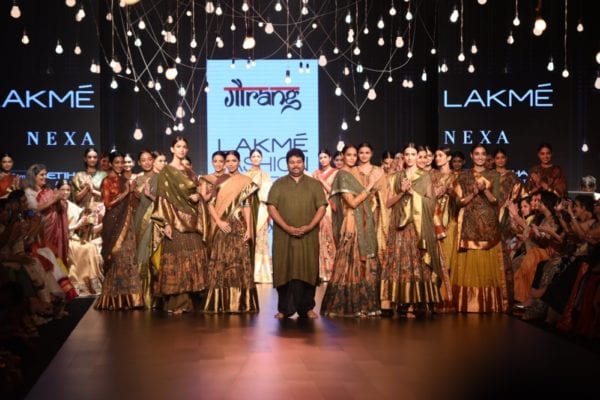 Gaurang Lakme Fashion Week 2017 Chitravalai Collection