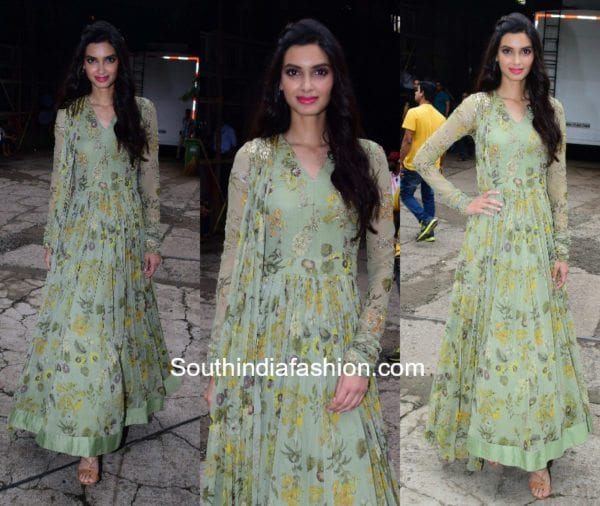 Diana Penty in Riddhi Mehra for Lucknow Central Promotions