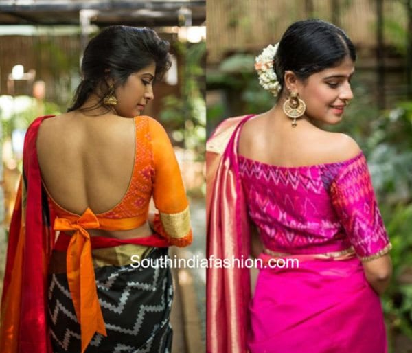 Ikkat Saree Blouse