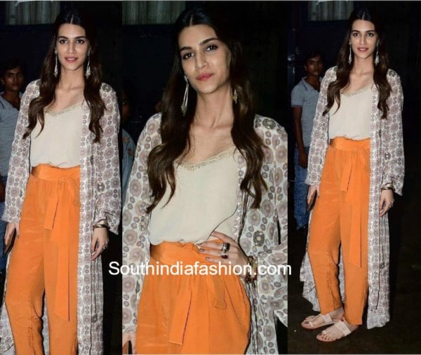 Kriti Sanon trouser layering