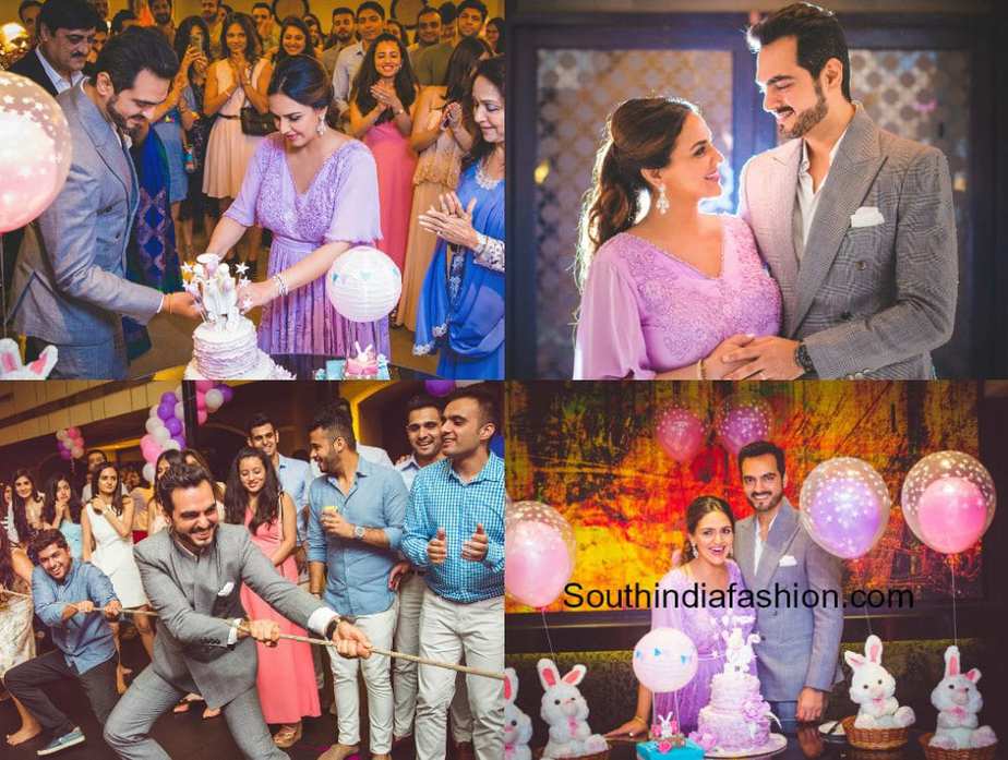 esha deol baby shower photos