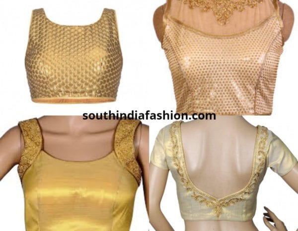 Gold blouse