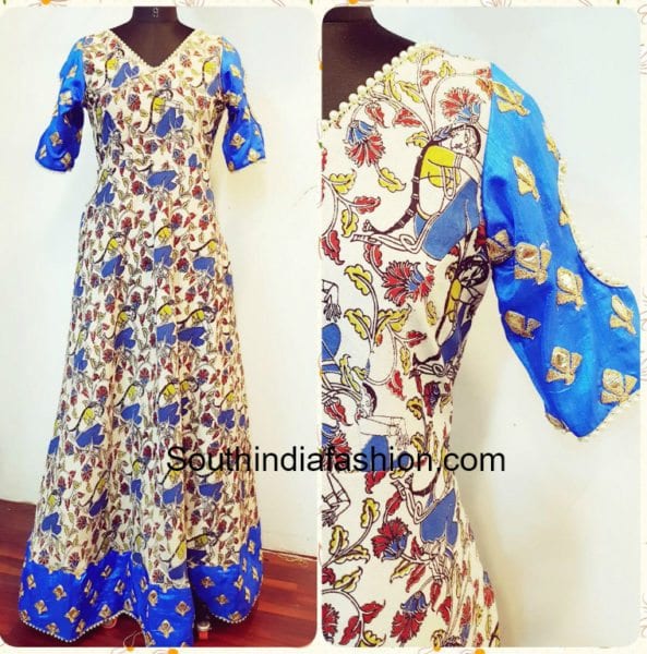 kalamkari long gowns