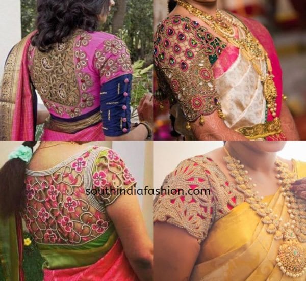 pattu saree blouses