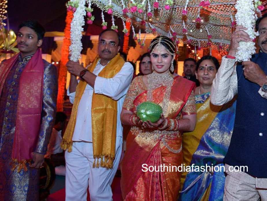 TV Chairman Narendra Choudhary's Daughter Rachana Choudhary-Vishnu Teja Wedding