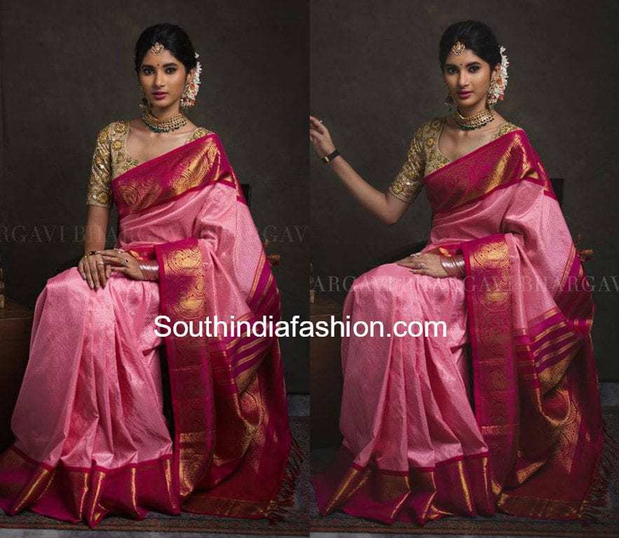 bhargavi kunam designer bridal sarees