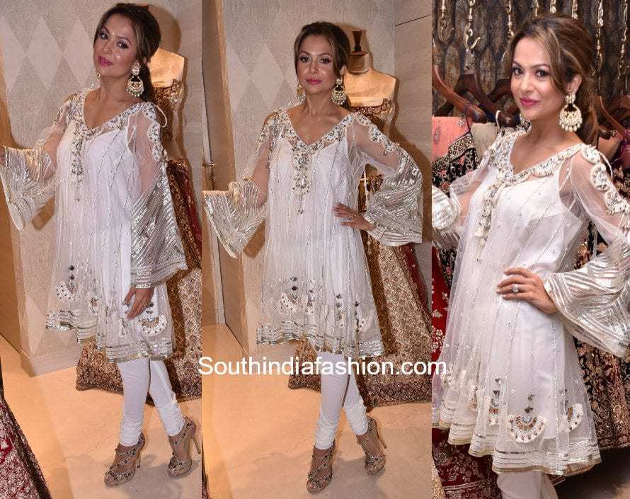 Amrita Arora's ethnic look at Neeru's new store launch