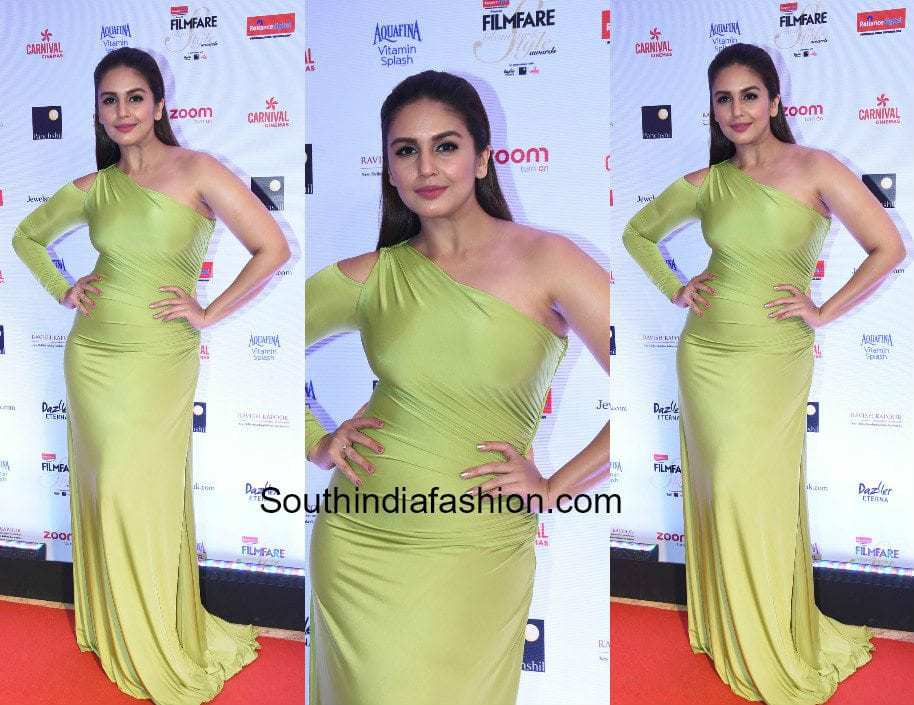 Huma Qureshi in Monsoori at Filmfare Glamour and Style Awards 2017