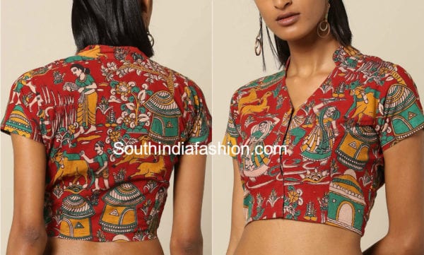 kalamkari blouse materials