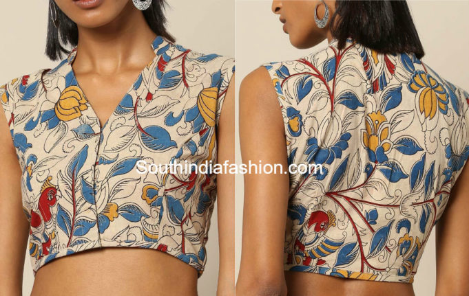 kalamkari readymade blouses wholesale