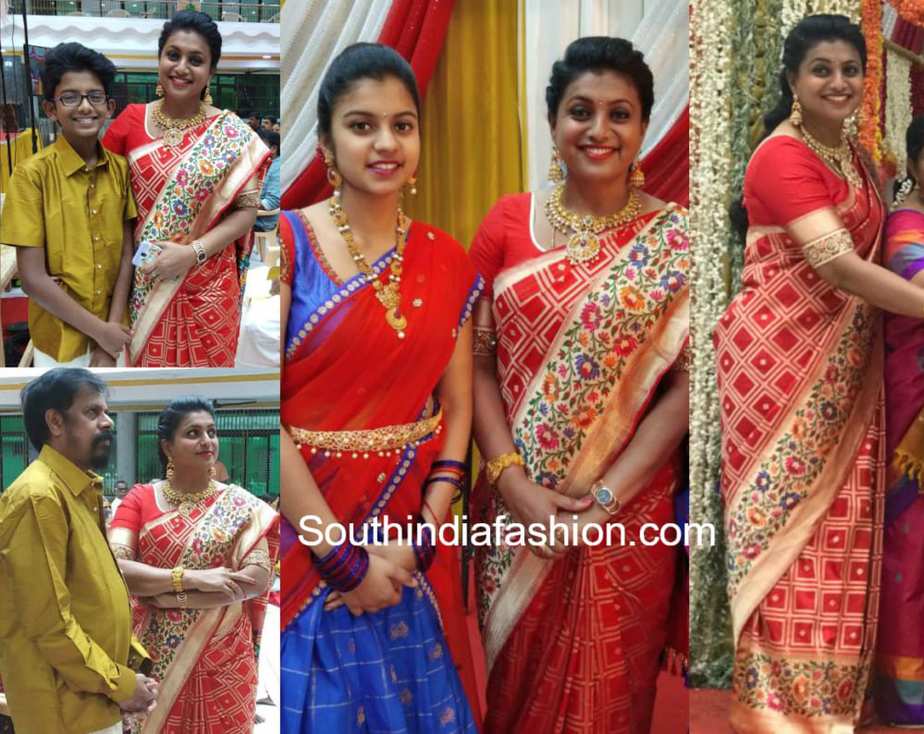 actress roja family photos