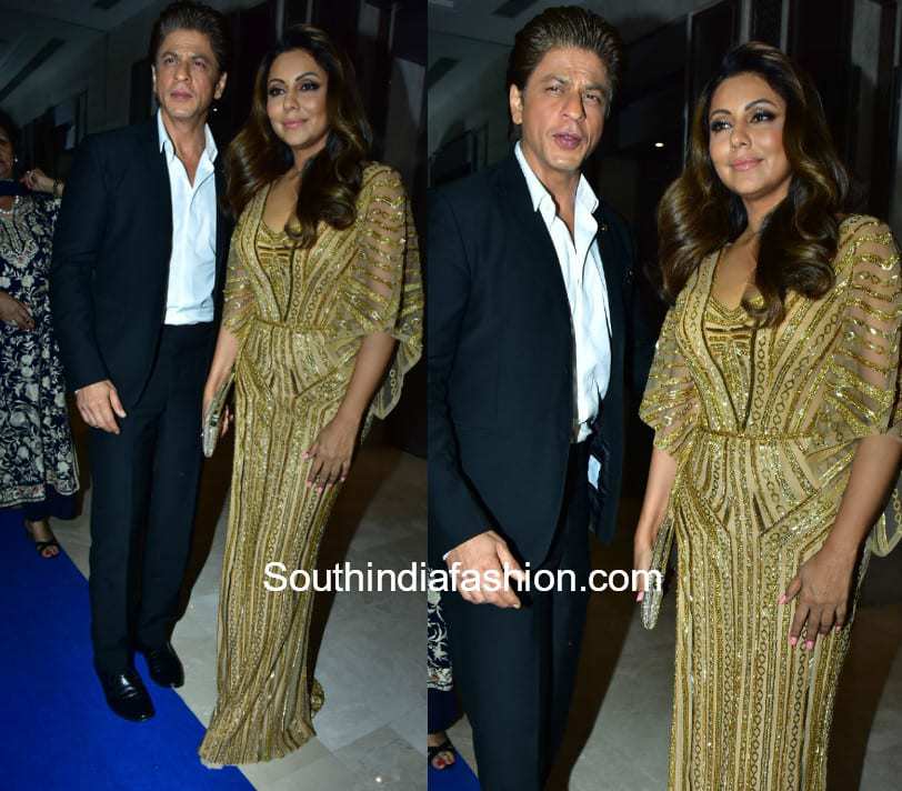 Shah Rukh Khan and Gauri Khan at Hello Hall Of Fame Awards 2018