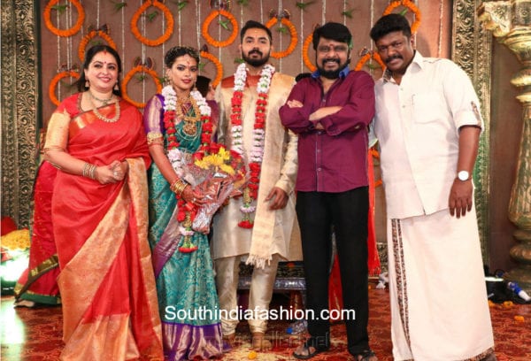 parthiban daughter keerthana marriage photos