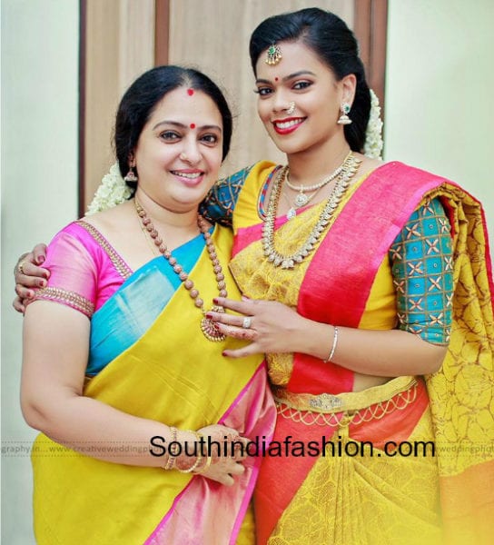 parthiban and seetha daughter keerthana engagement photos