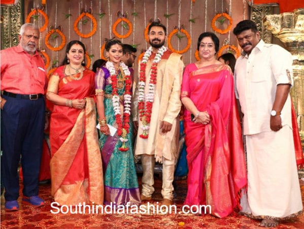 parthiban daughter keerthana marriage photos