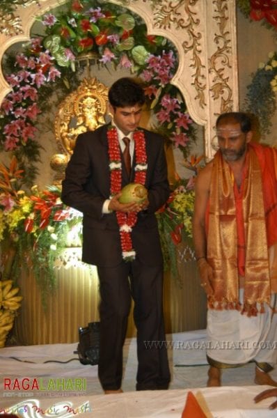 Actor Sudheer Babu and Priyadarshini Wedding Photos