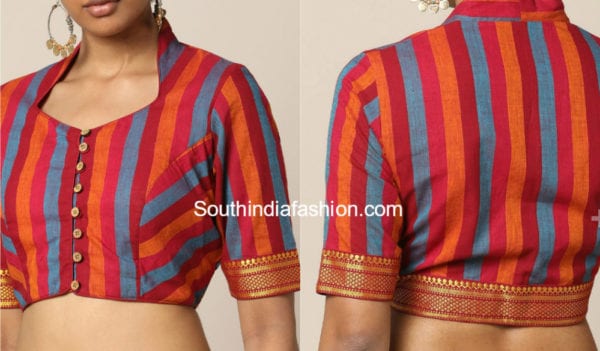 readymade cotton blouses for sarees