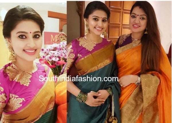 actress sneha with sister sangeeta