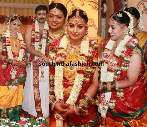 Top 15 Wedding Saree Looks of South Indian Celebrity Brides