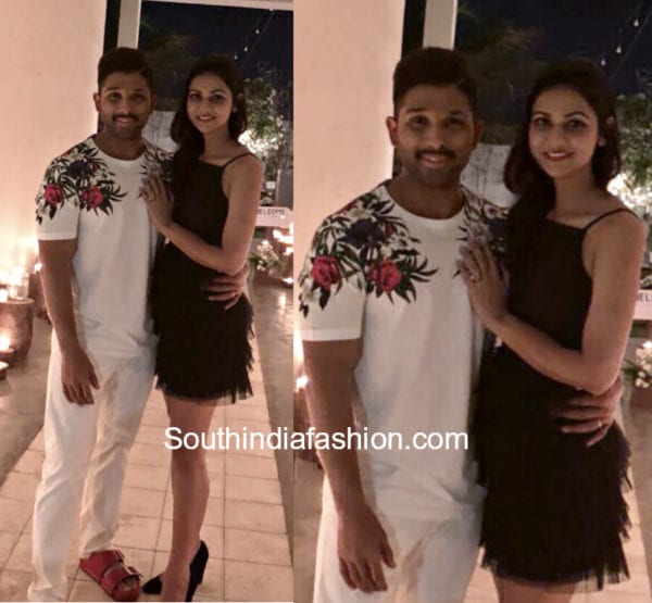 allu arjun birthday party photos