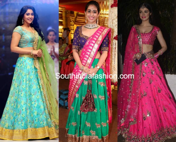 lehengas for engagement