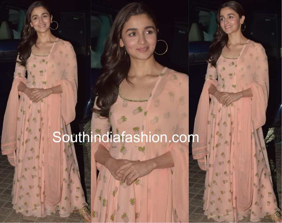 Alia Bhatt at Raazi Promotion