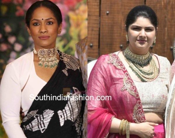 bollywood actress statement chokers trend