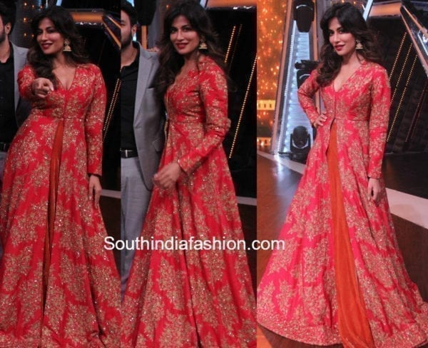 chitrangda pink anarkali didi lil masters