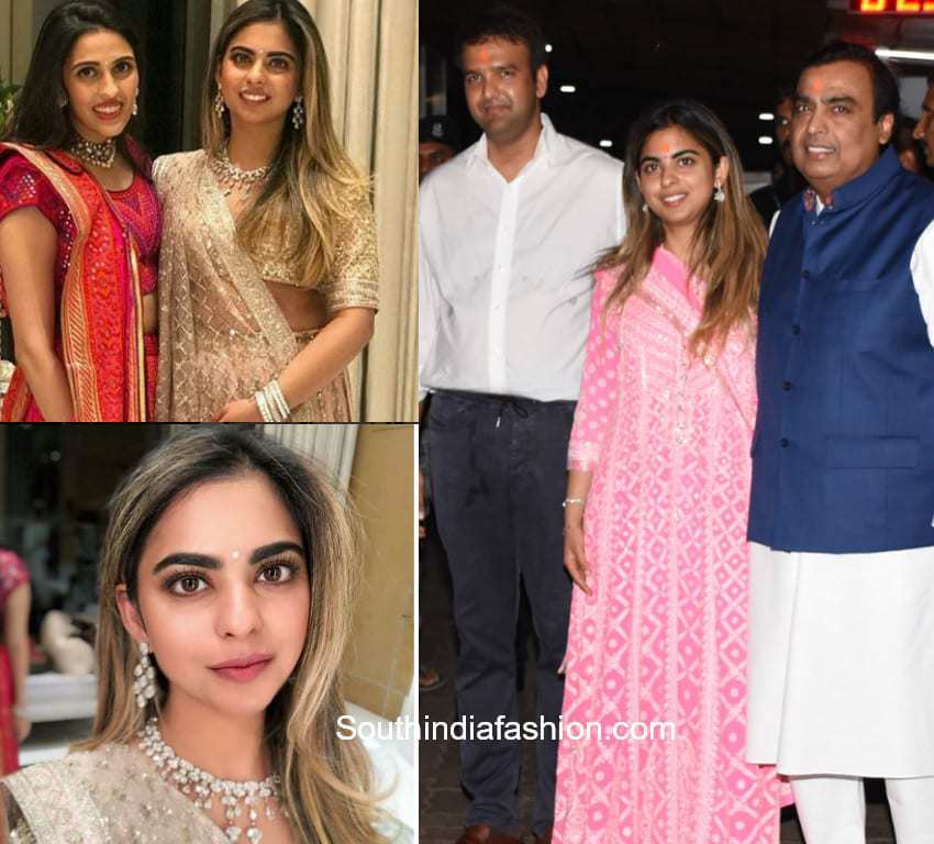 isha ambani engagement