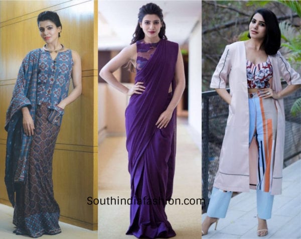 samantha ruth prabhu in trendy outfits