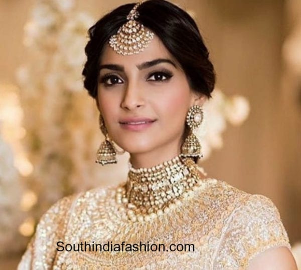 sonam kapoor polki choker