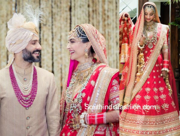 sonam kapoor anand ahuja wedding photos