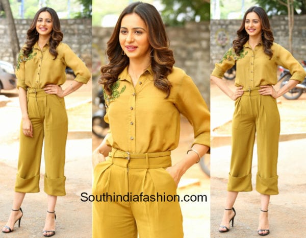 Rakul Preet Singh at w/o ram trailer launch