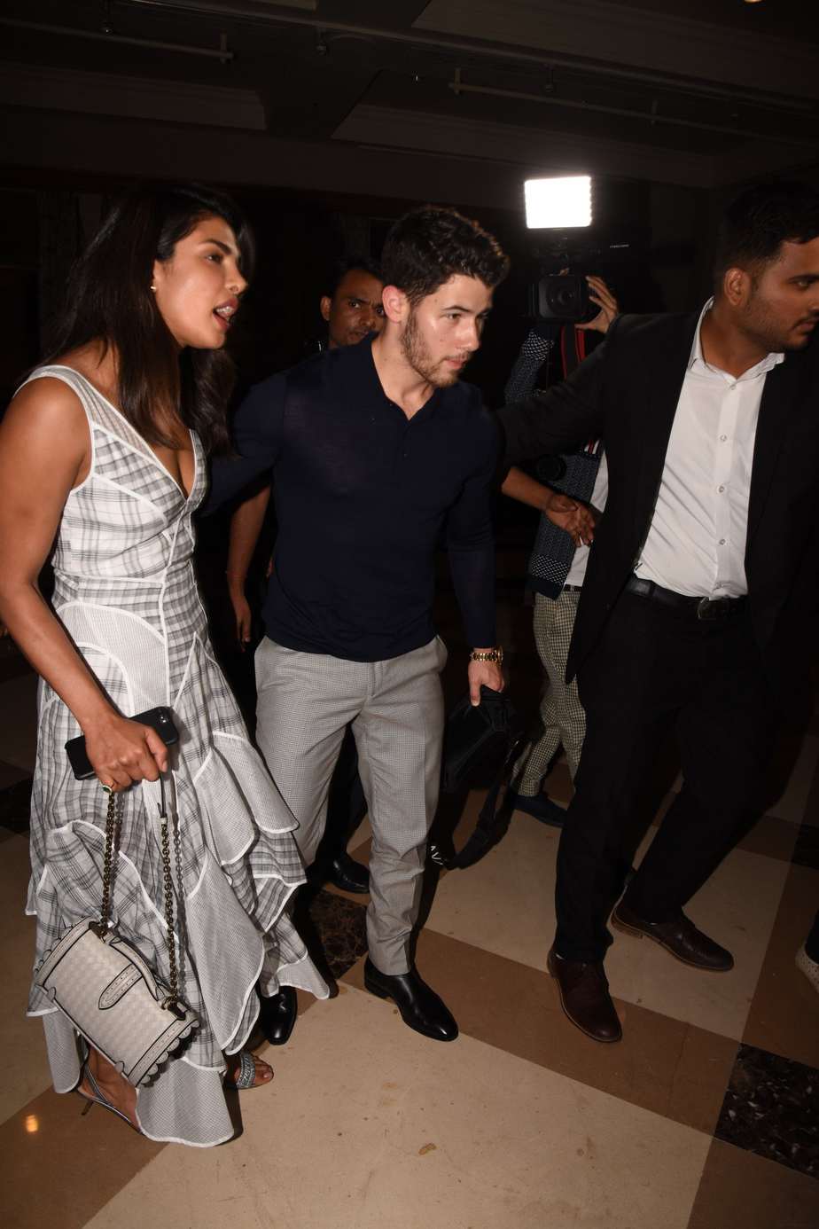 priyanka chopra nick jonas mumbai 