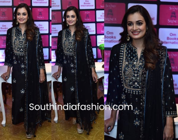 Dia Mirza in Anita Dongre – South India Fashion