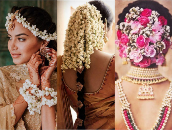 We Are Swooning Over These 10 Beautiful Gajra Wedding Hairstyles!