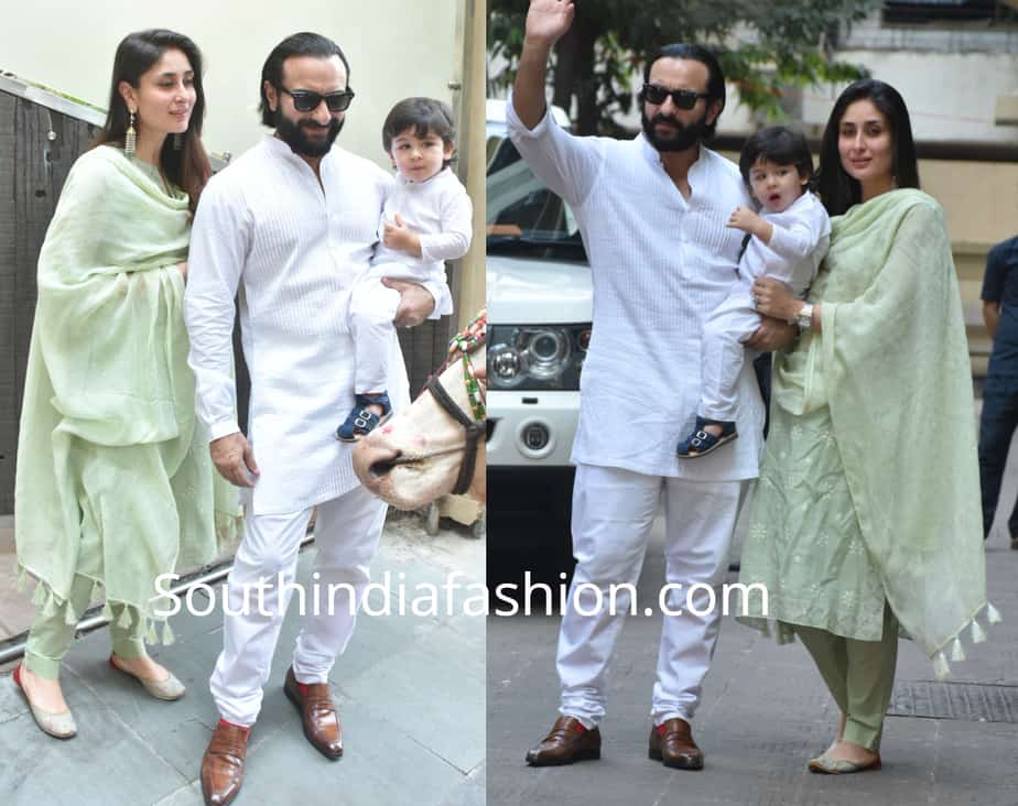 kareena asif and taimur diwali 2018