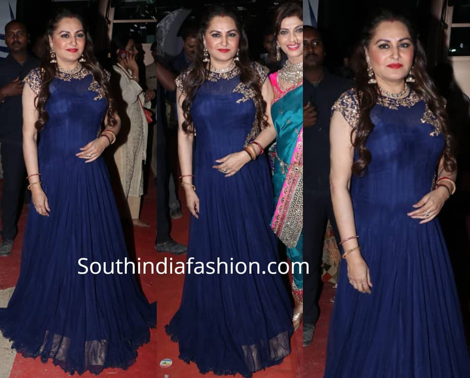 jayapradha blue gown