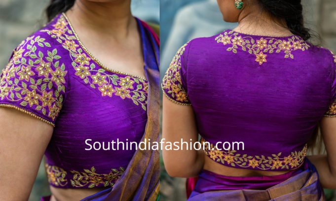 7 Beautiful Maggam Work Blouse Designs by 