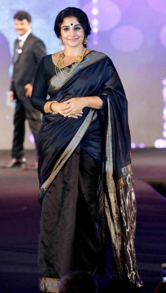 how to drape saree to look slim