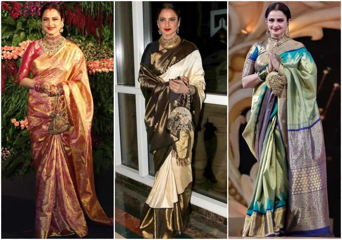 6 Celebrities Who Dazzled and Set Inspiration with Kanjeevaram Sarees