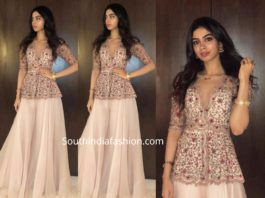 khushi kapoor dress at wedding bali