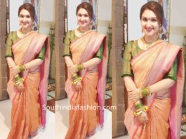 sridevi vijaykumar silk saree